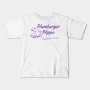 Hamburger Hippo Kids T-Shirt